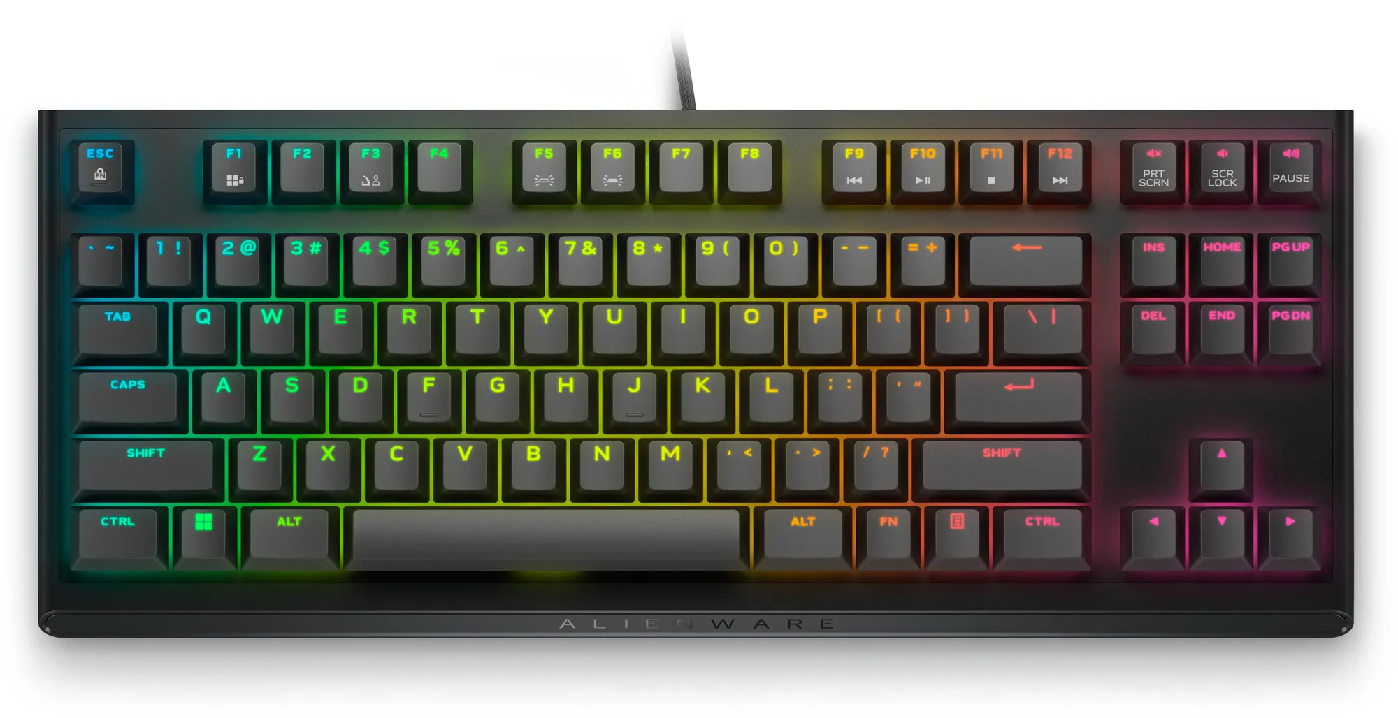 Alienware AW420K Tastatur Gaming USB Schwarz – Bild 2