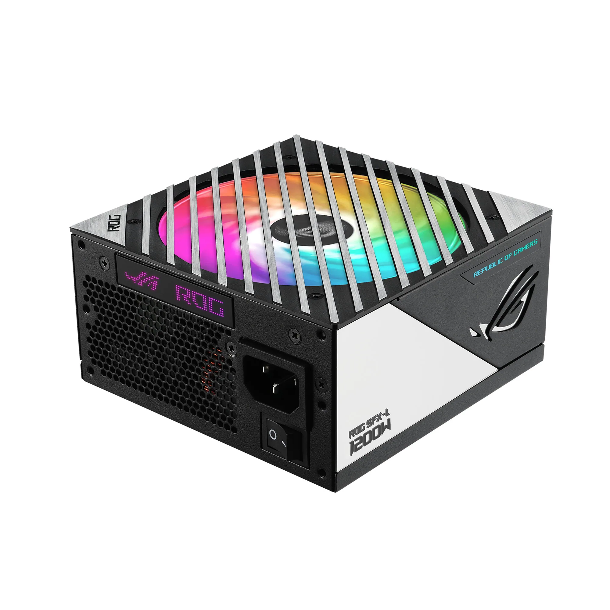 ASUS ROG -LOKI-1200T-SFX-L-GAMING Netzteil 1200 W 20+4 pin ATX Schwarz, Silber – Bild 3