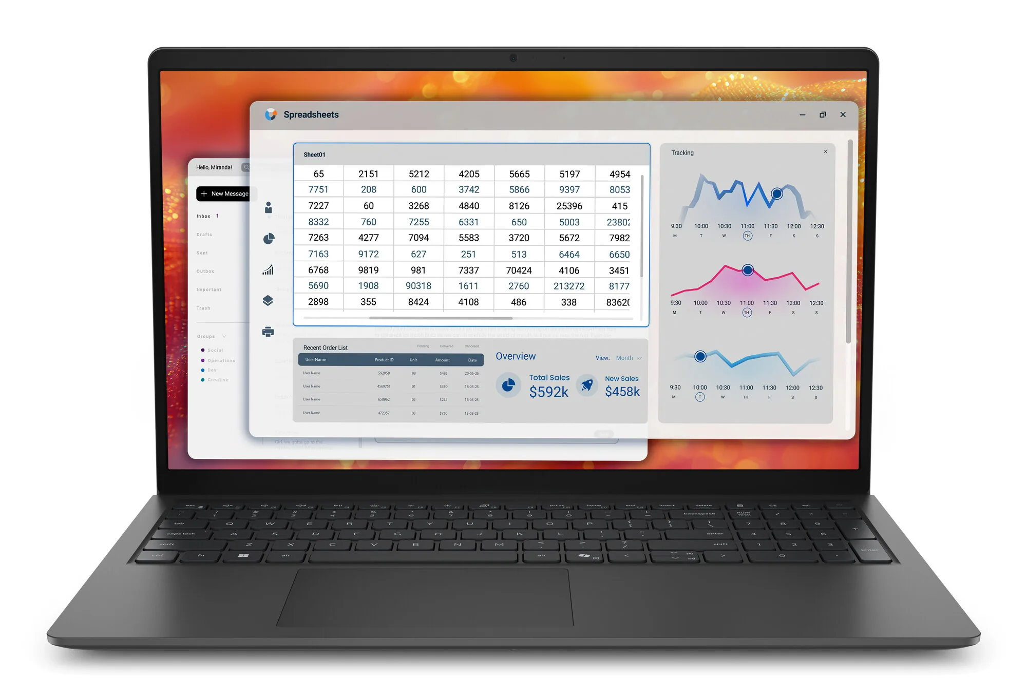 DELL Pro 15 Essential PV15265 Laptop, AMD Ryzen™ 5, 16 GB – Bild 2
