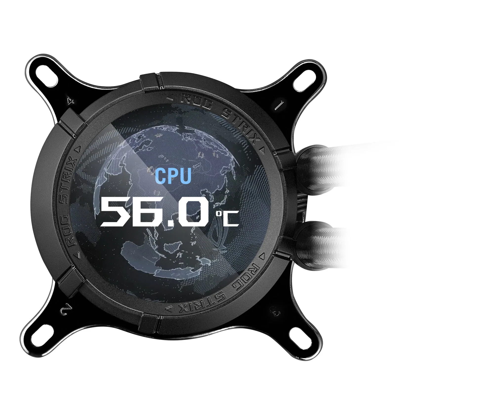 ASUS ROG STRIX LC III 360 ARGB Prozessor All-in-One-Flüssigkeitskühler 12 cm Schwarz – Bild 4