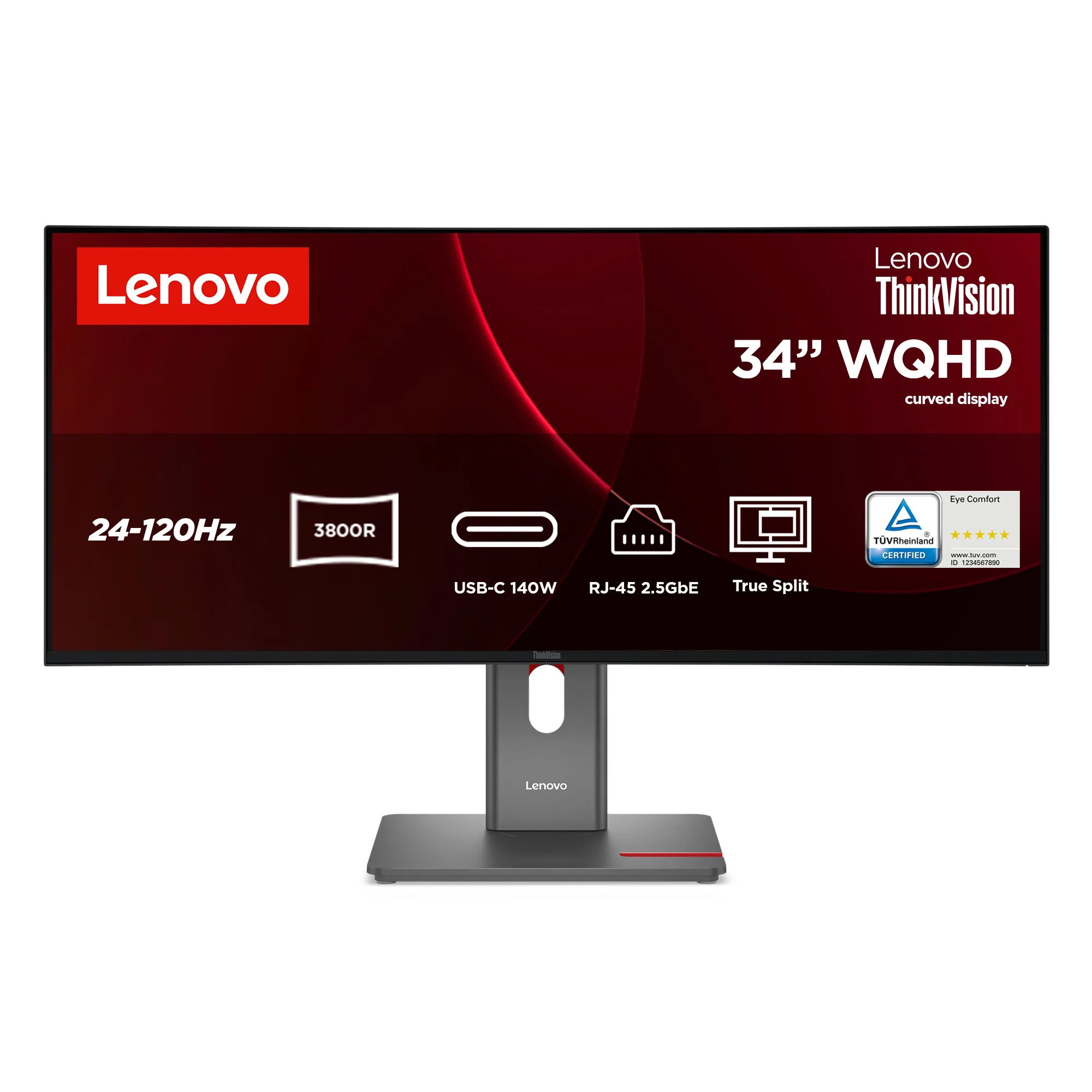 Lenovo ThinkVision P34WD-40 Monitor – Bild 1