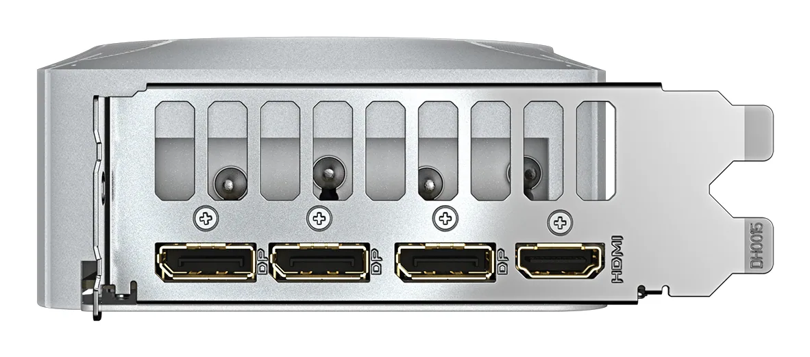 GIGABYTE GeForce RTX 5070 EAGLE OC ICE SFF 12G Grafikkarte - 12GB GDDR7, 192 Bit, PCI-E 5.0, 2587 MHz Core Clock, 3 x DP 2.1a, 1 x HDMI 2.1b, NVIDIA DLSS 4, GV-N5070EAGLEOC ICE-12GD – Bild 7
