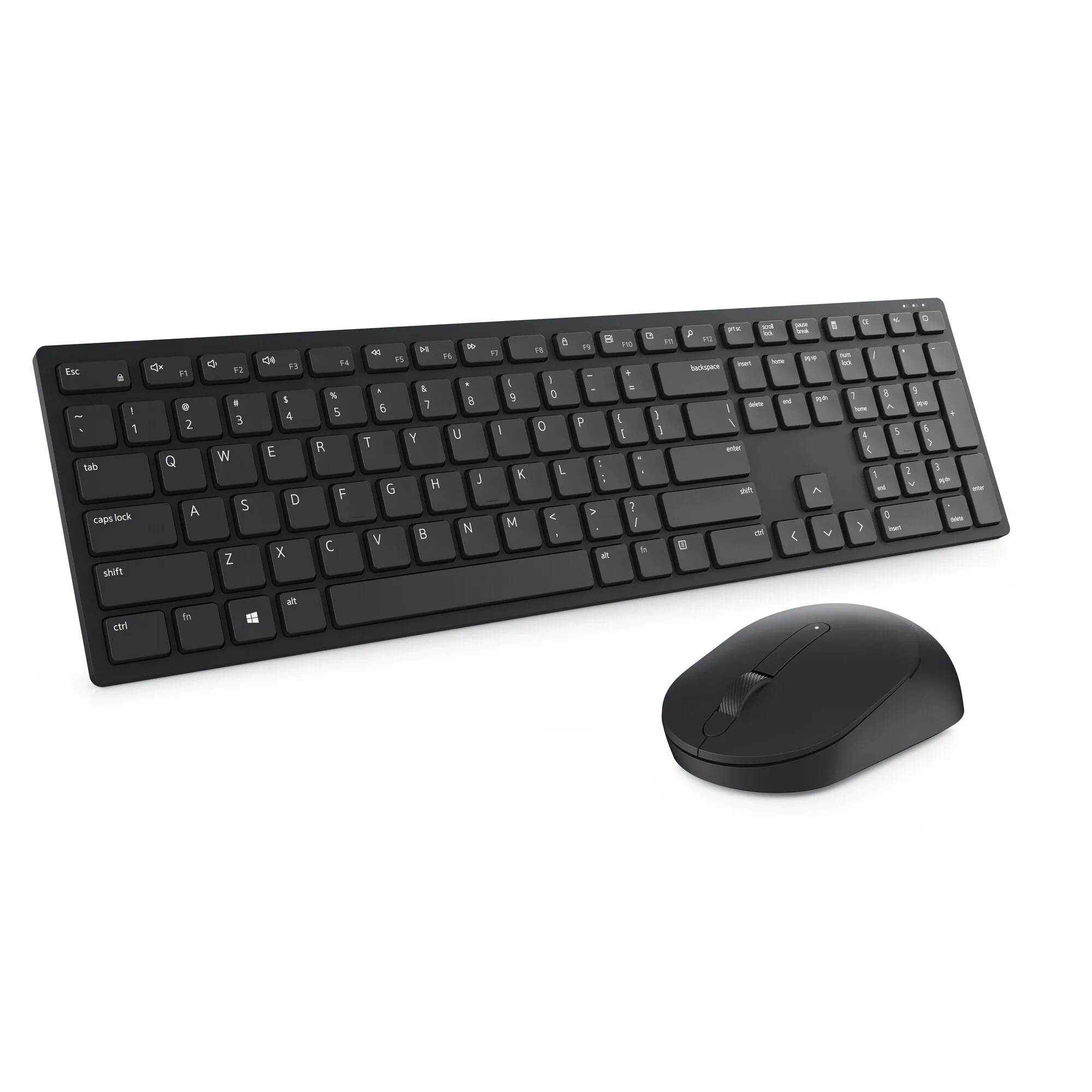 DELL Pro-Tastatur und -Maus – KM5221W - US international (QWERTY) - schwarz - (RTL BOX) – Bild 3