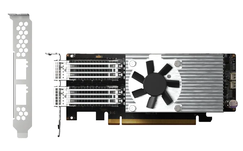 QNAP QXG-100G2SF-E810 Netzwerkkarte Eingebaut Faser 100000 Mbit/s – Bild 7