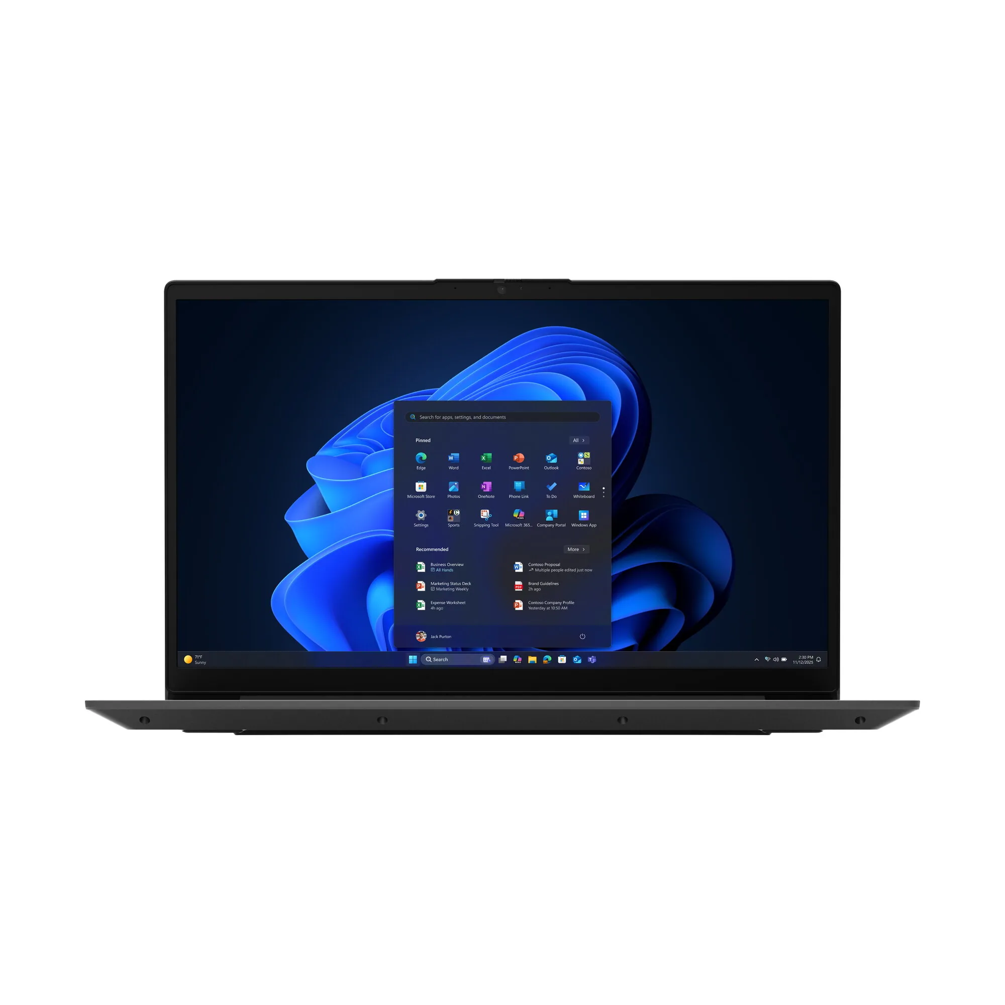 Lenovo V15 G6 ARP AMD Ryzen™ 7 170 Laptop 39,6 cm (15.6") Full HD 16 GB DDR5-SDRAM 512 GB SSD Wi-Fi 6 (802.11ax) Windows 11 Pro Schwarz Deutsch – Bild 2