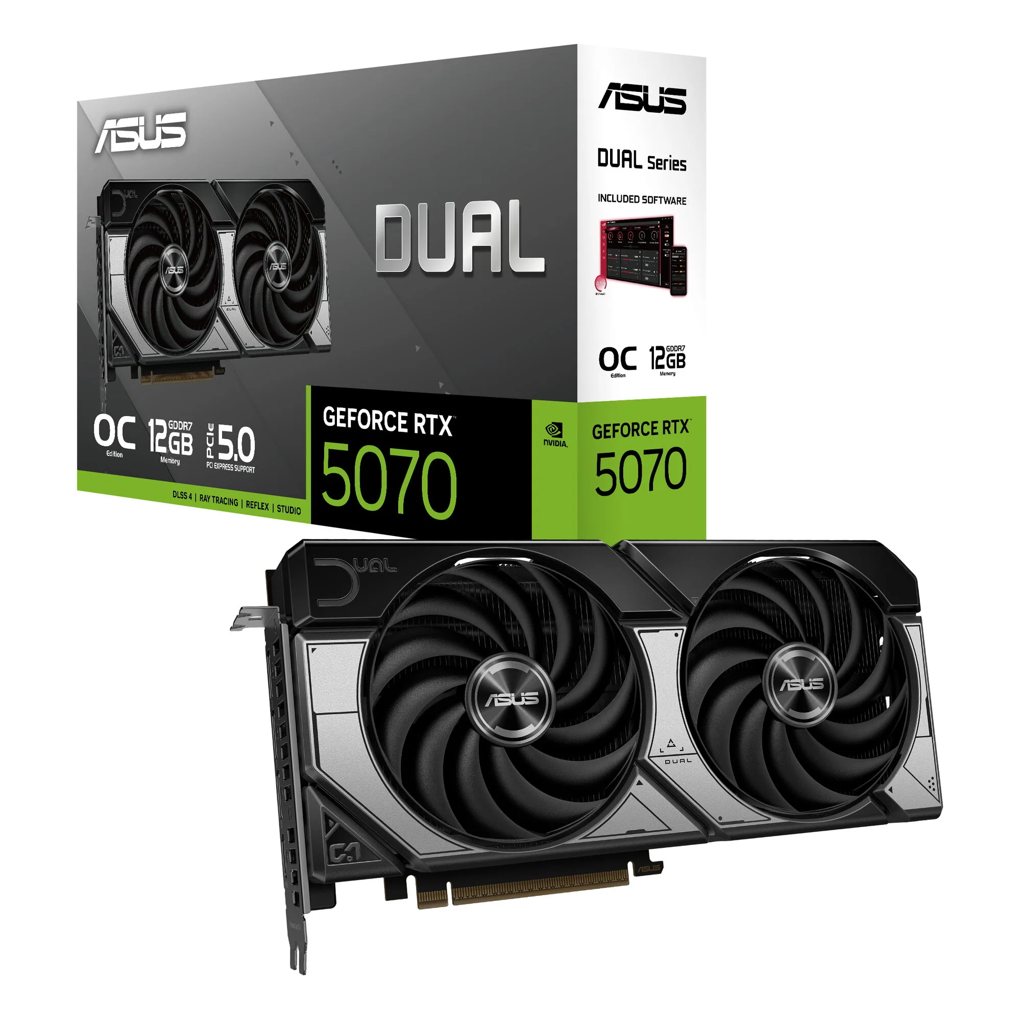 ASUS Dual -RTX5070-O12G NVIDIA GeForce RTX 5070 12 GB GDDR7 – Bild 8