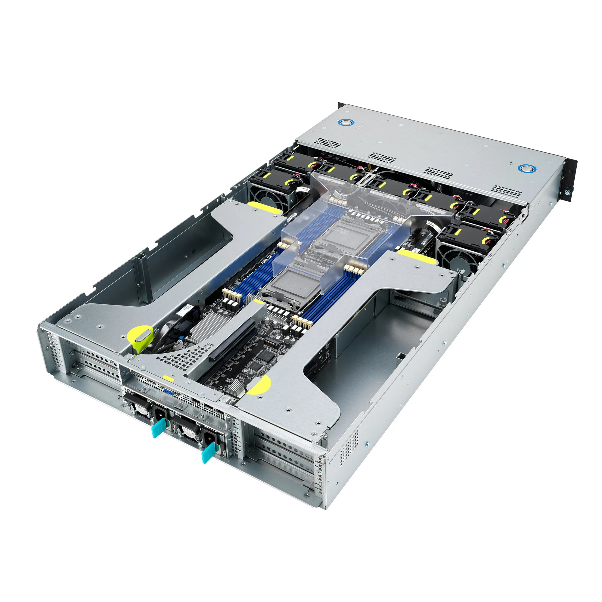 ASUS ESC4000-E10S-SKU1 LGA 4189 Rack (2U) Schwarz, Silber – Bild 6