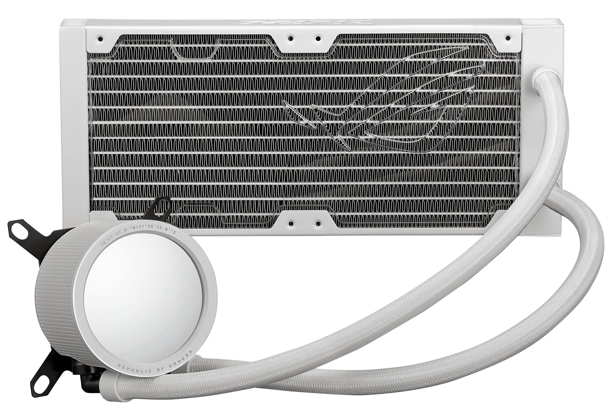 ASUS ROG Ryuo III 240 ARGB White Edition Prozessor All-in-One-Flüssigkeitskühler 12 cm Weiß – Bild 3
