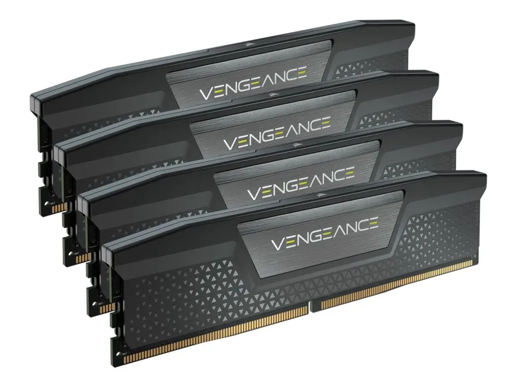 Corsair VENGEANCE Black DDR5-6400 CL32 96 GB Kit (4x 24 GB) (CMK96GX5M4B6400C32)