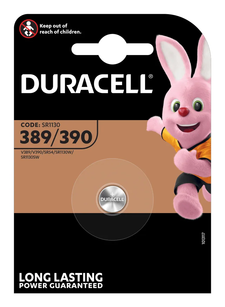 Duracell 389/390 Einwegbatterie Siler-Oxid (S) – Bild 1