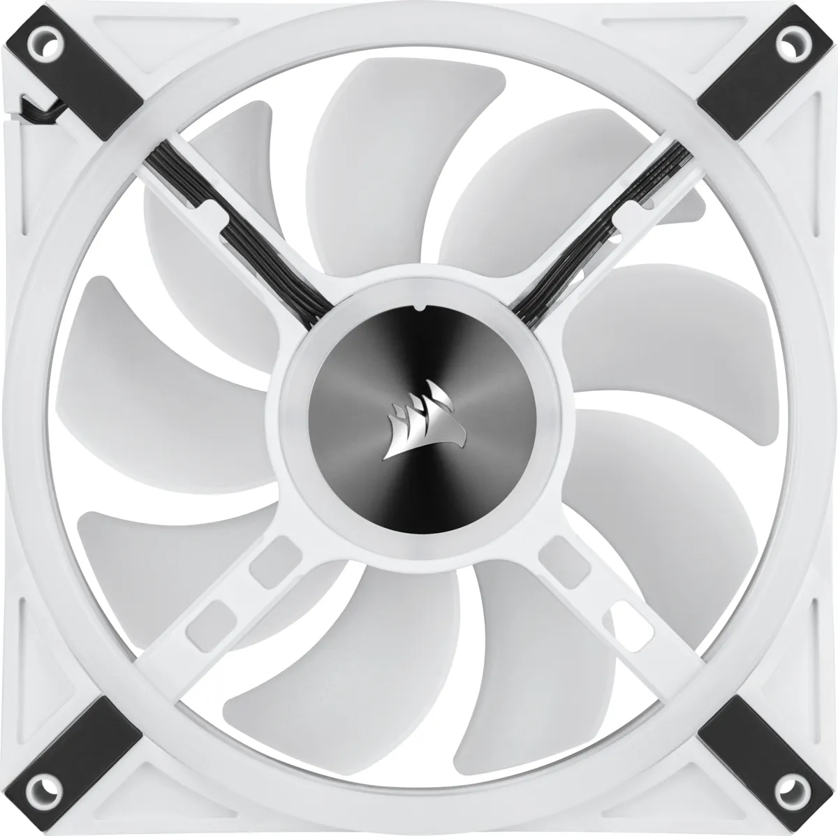 Corsair Lüfter 140*140*25 QL140 RGB LED Fan Weiß, Dual