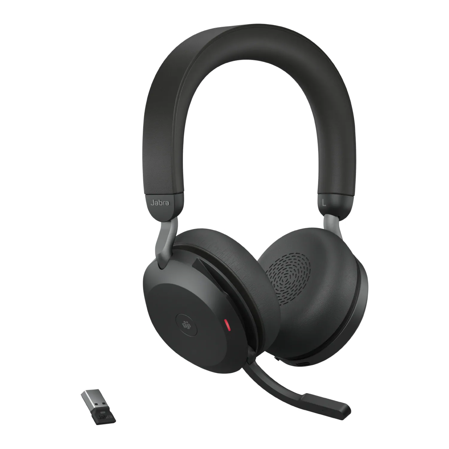 Jabra Evolve2 75 Kopfhörer Kabellos Kopfband Büro/Callcenter Bluetooth Ladestation Schwarz – Bild 3