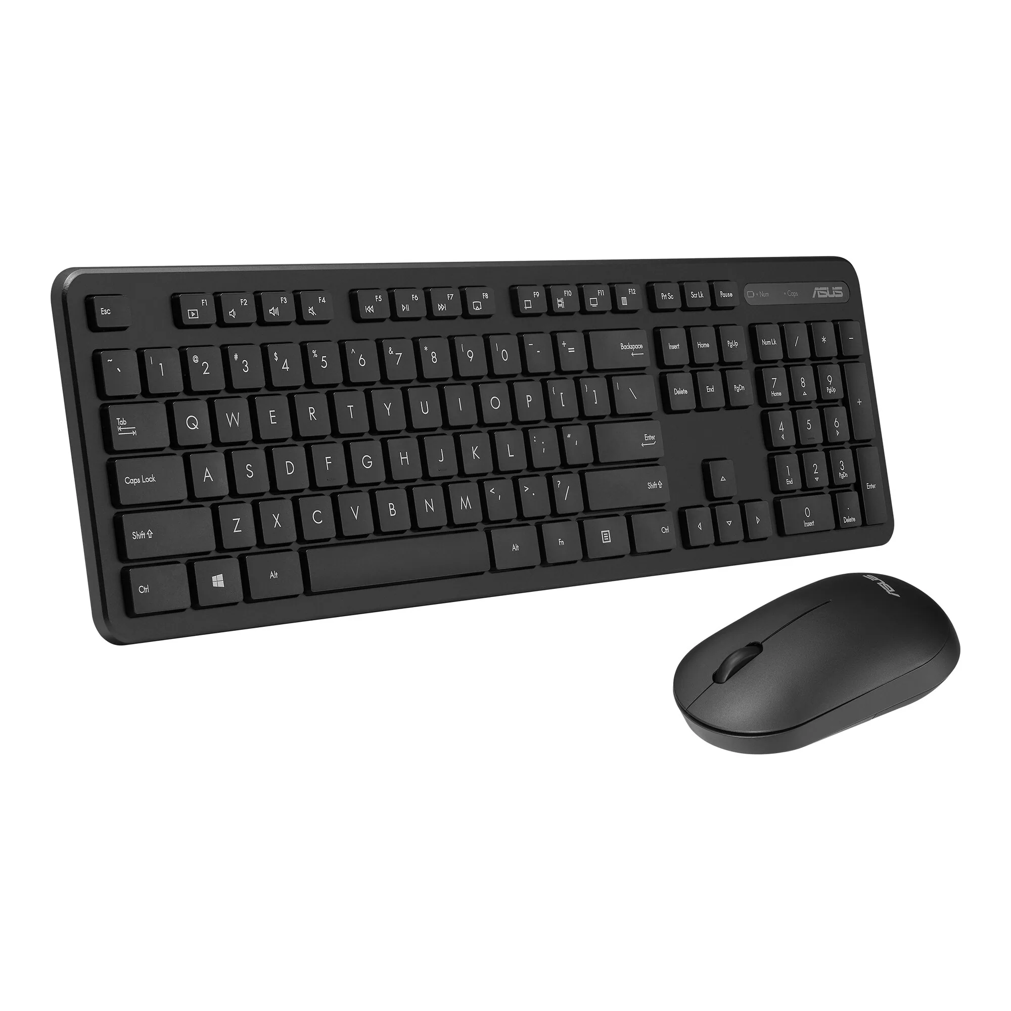 ASUS CW100 Tastatur Maus enthalten Universal RF Wireless QWERTZ Deutsch Schwarz – Bild 3