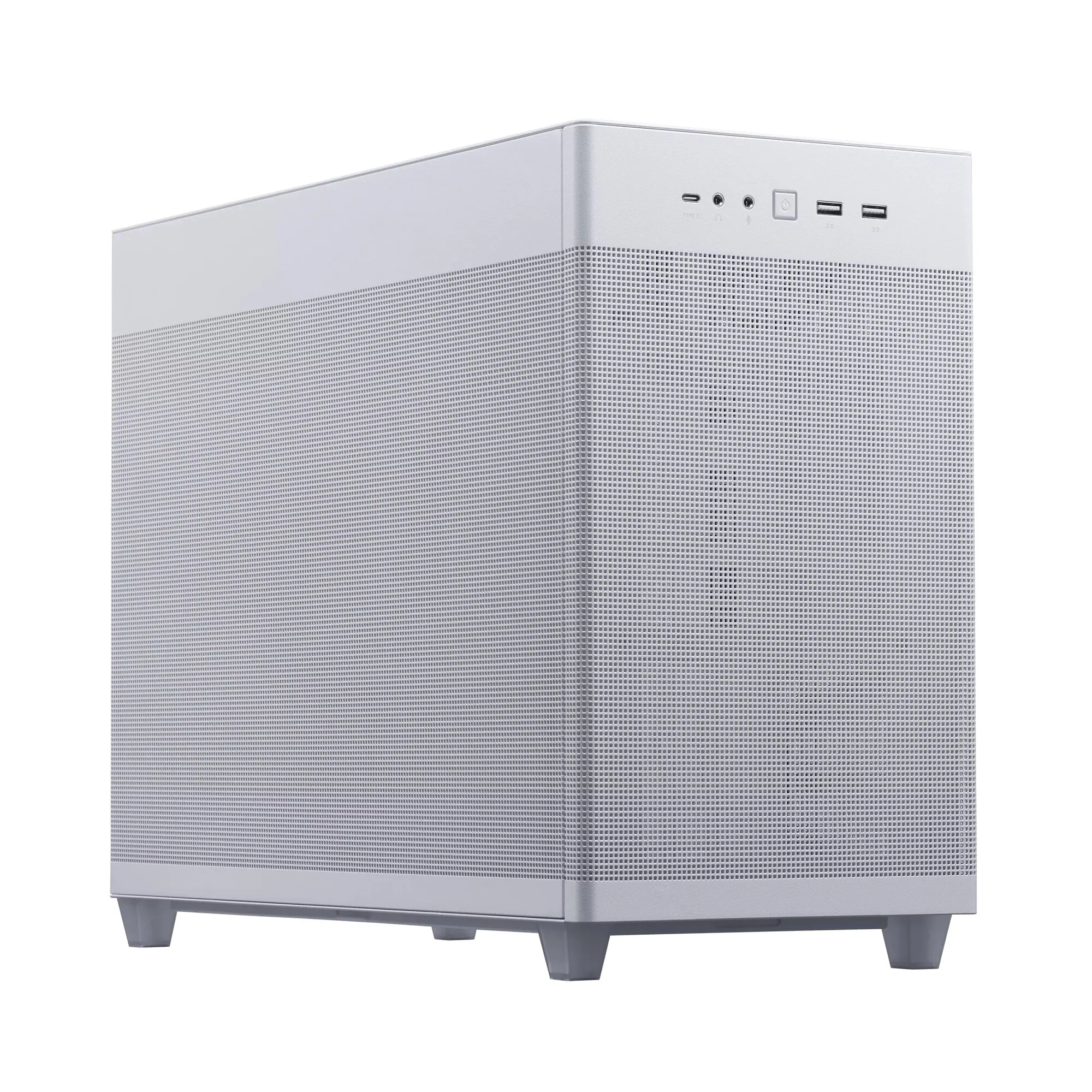 ASUS Prime AP201 MicroATX Mini Tower Weiß – Bild 4