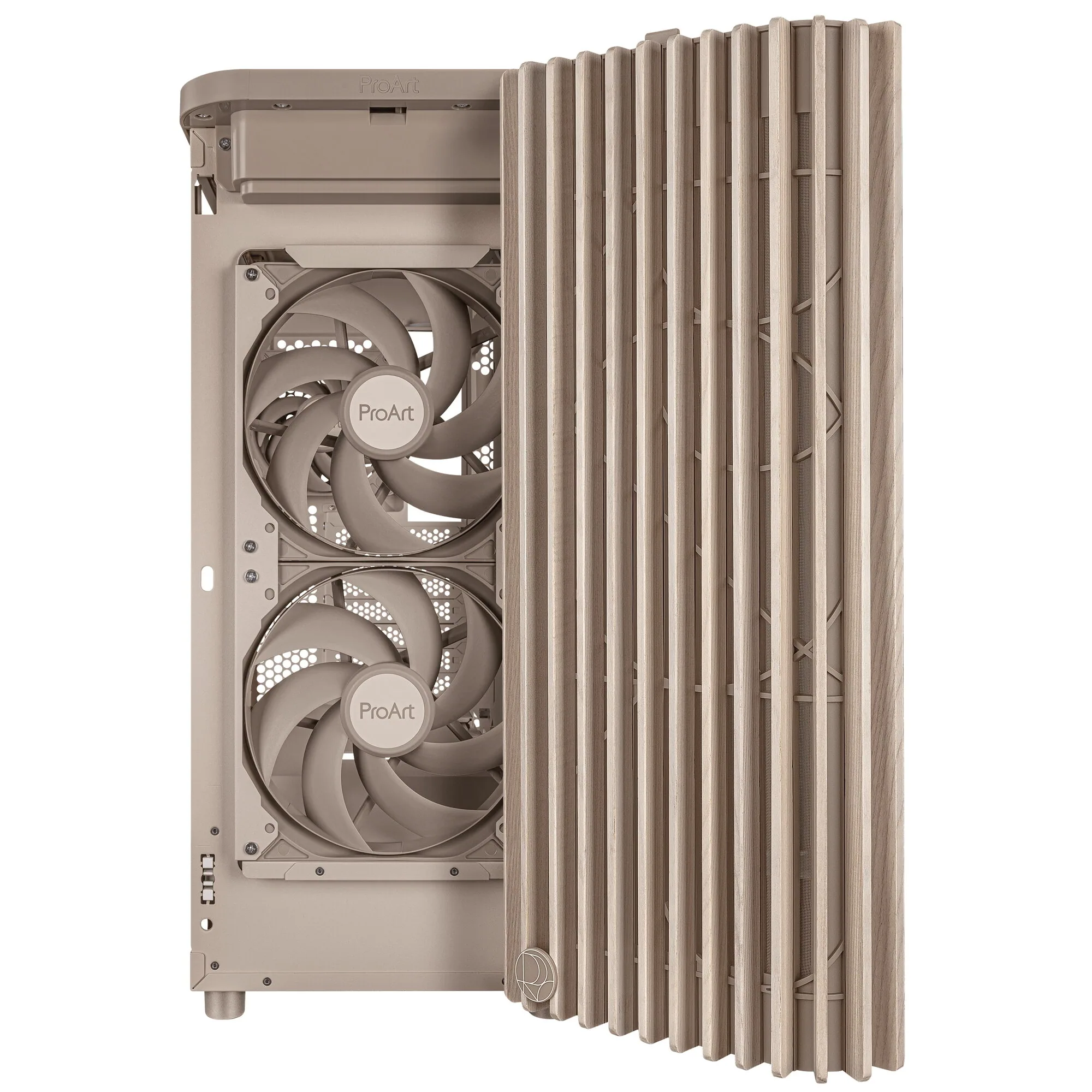ASUS ProArt PA401 Wood Edition Beige - Tempered Glass Panel – Bild 8