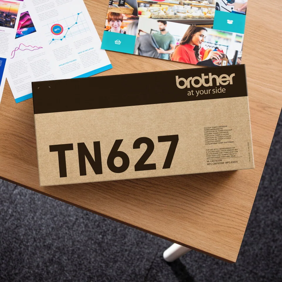 Brother TN-627Y Tonerkartusche 1 Stück(e) Original Gelb – Bild 5