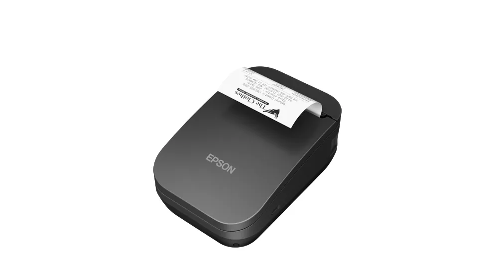 Epson TM-P80II (131): Mobile Receipt, Autocutter, Wi-Fi, USB-C, Black, WE/CEE – Bild 3