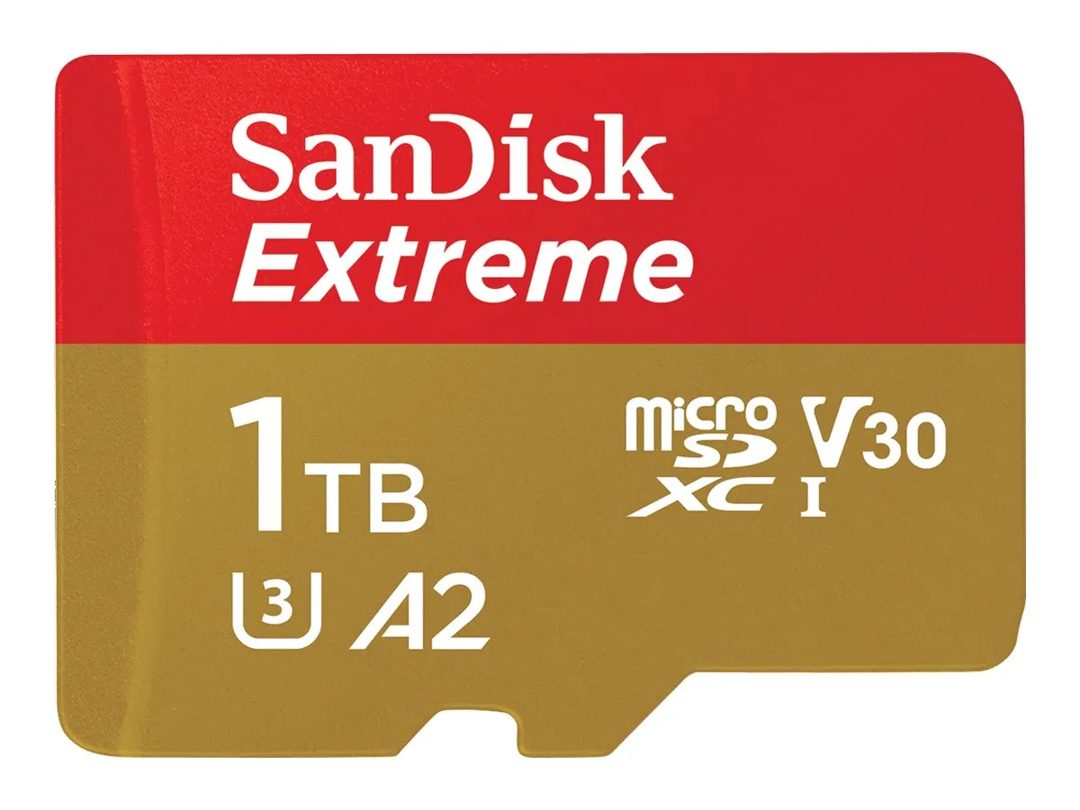 SD MicroSD Card   1TB SanDisk Extreme SDXC inkl. Adapter