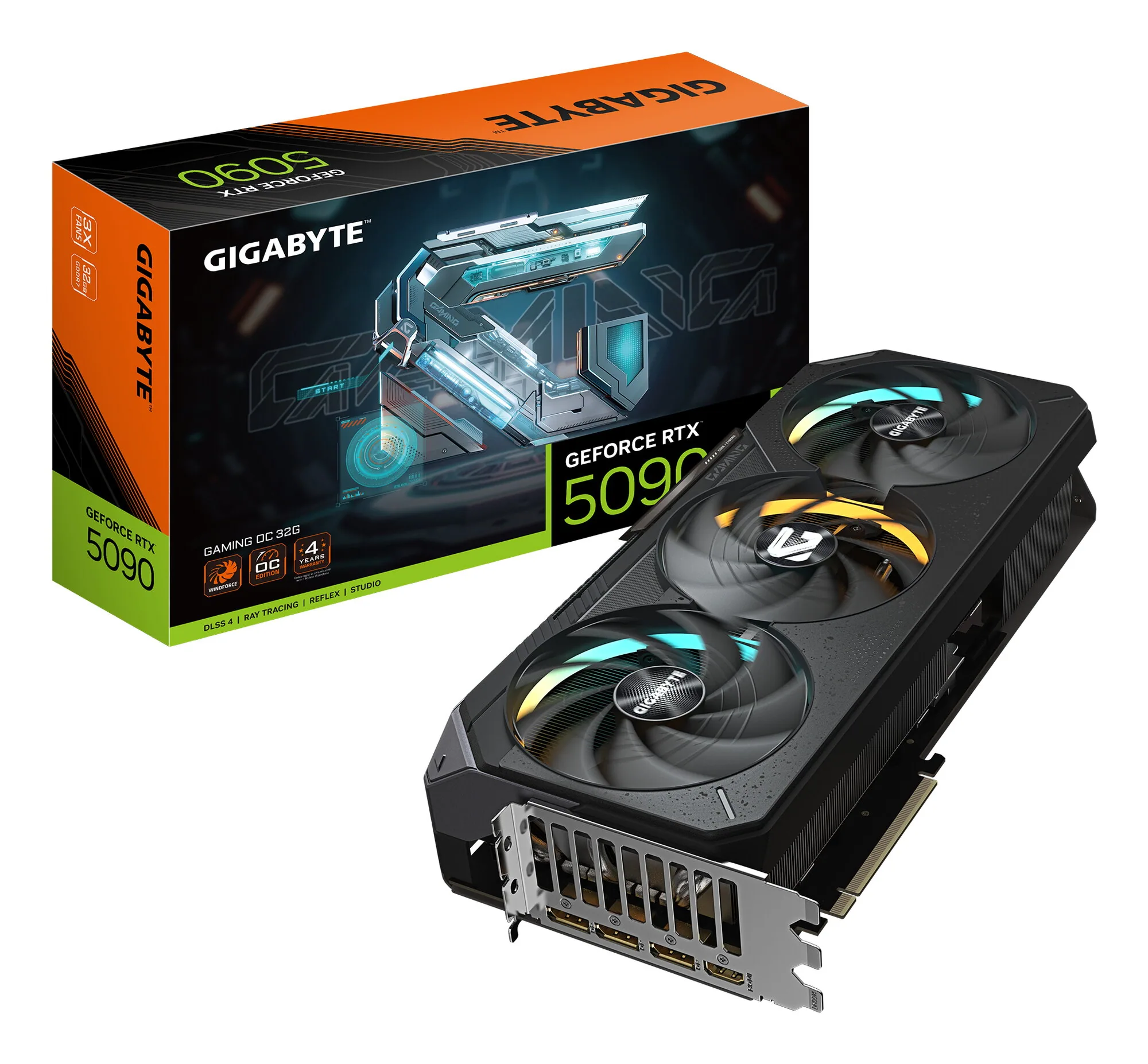 GIGABYTE GeForce RTX 5090 GAMING OC 32G Grafikkarte – Bild 1