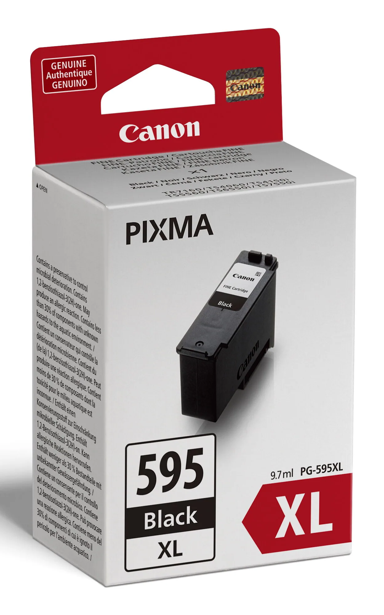 Canon PG-595XL Druckerpatrone 1 Stück(e) Original Hohe (XL-) Ausbeute Schwarz – Bild 3