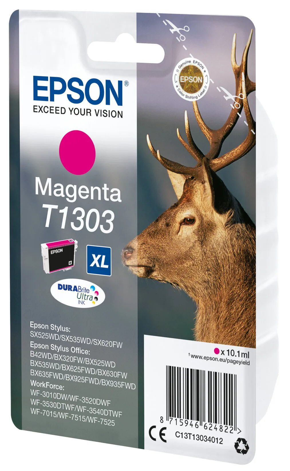 Epson Stag T1303 Hirsch DURABrite Ultra Single Magenta Tinte – Bild 8