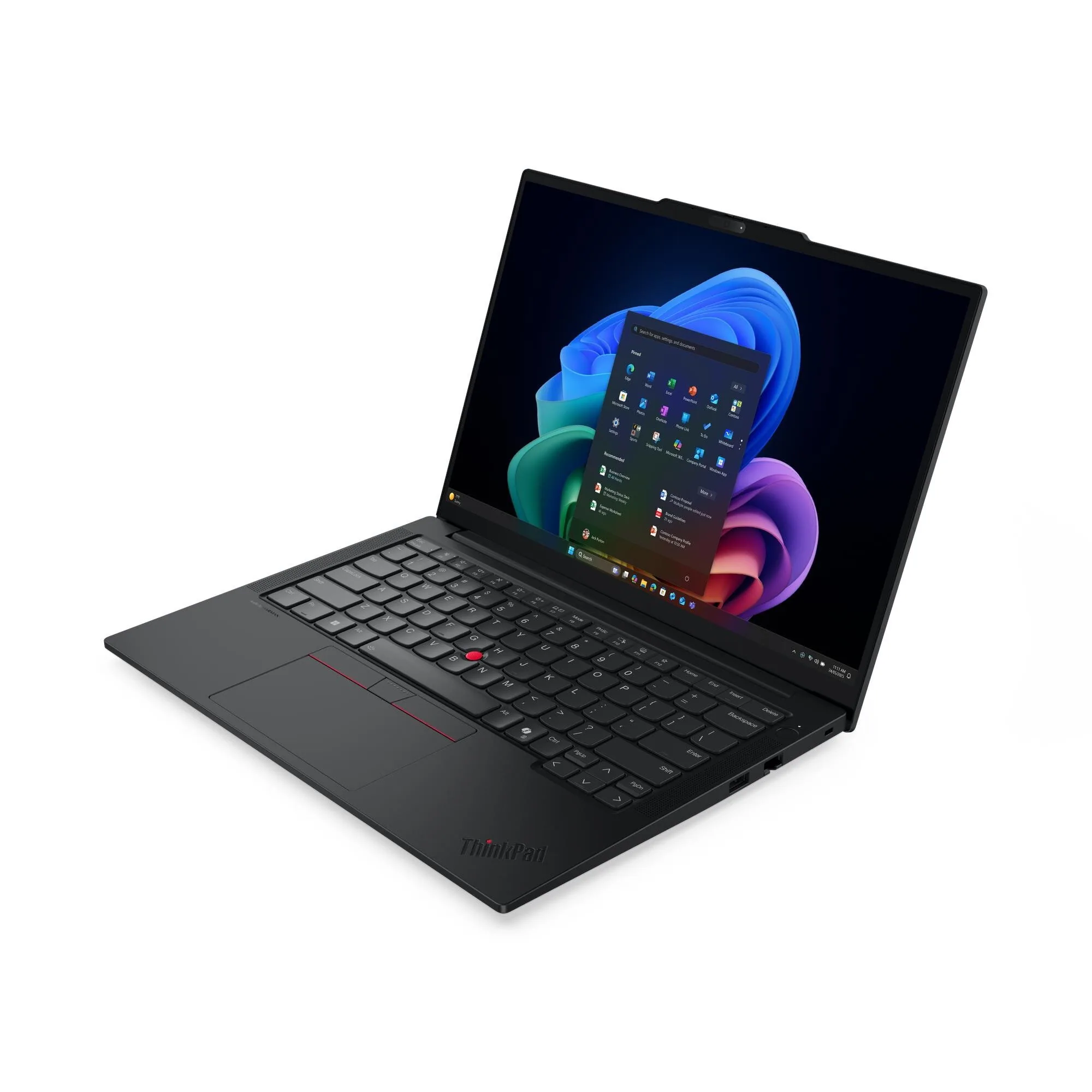 Lenovo ThinkPad E14 Gen 8 (Intel) Copilot+ PC Intel Core Ultra 5 325 Laptop 35,6 cm (14") WUXGA 24 GB DDR5-SDRAM 512 GB SSD Wi-Fi 7 (802.11be) Windows 11 Pro Schwarz Deutsch – Bild 6