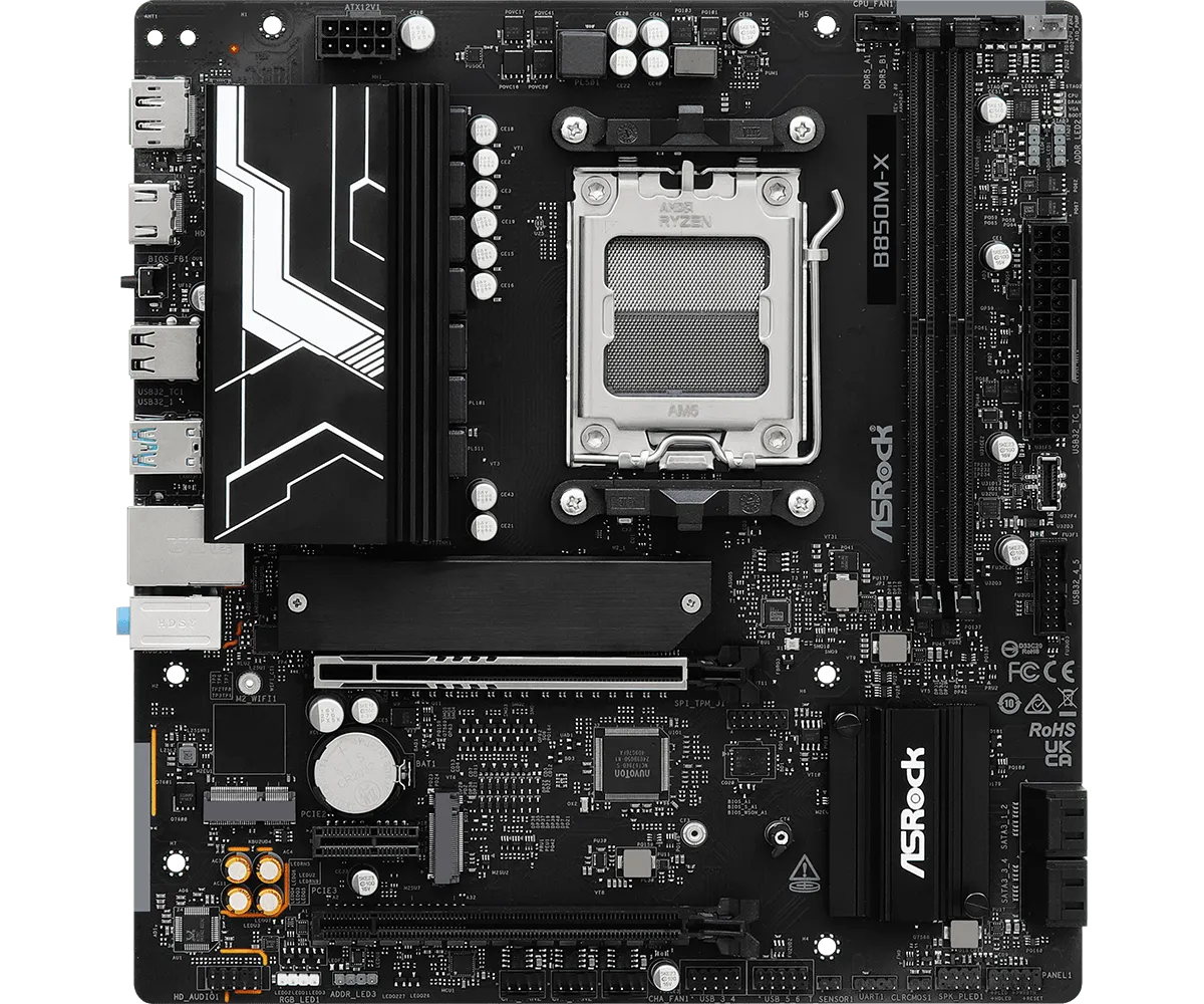 ASRock B850M-X R2.0 AM5 mATX HDMI/DP DDR5