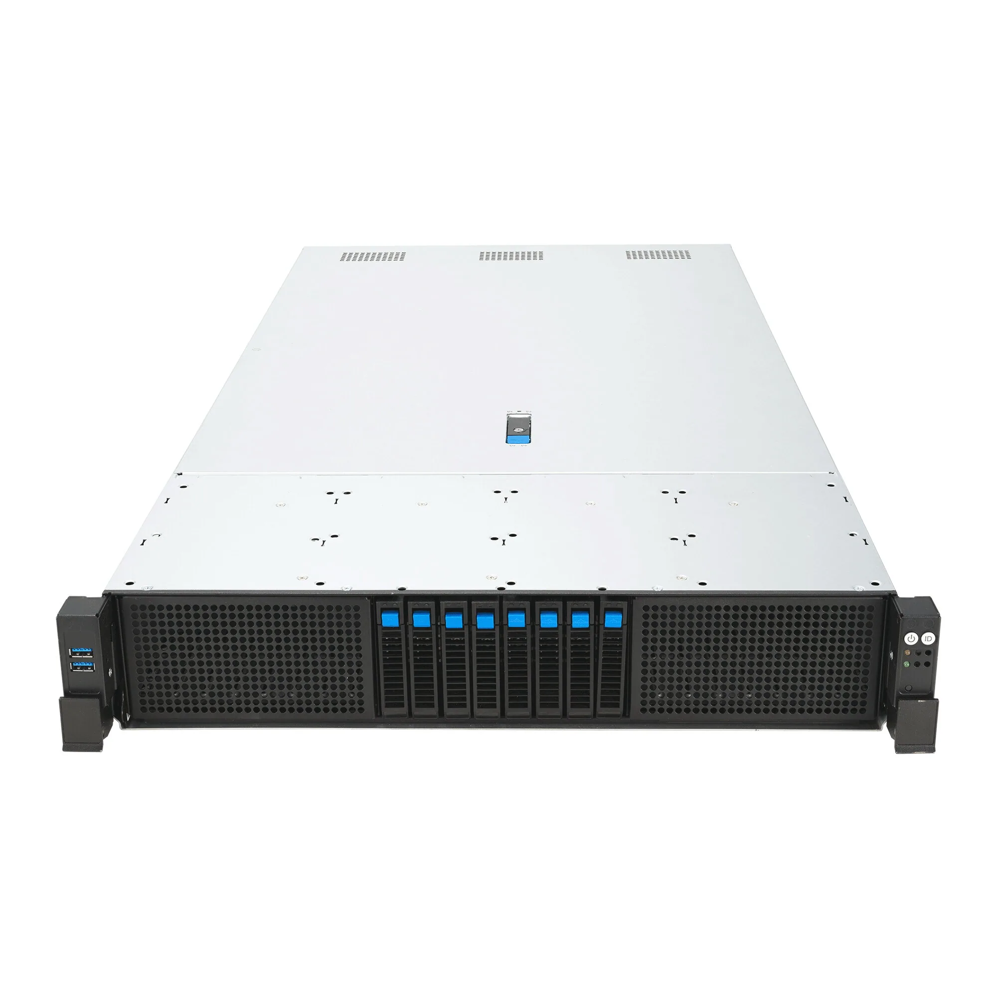 ASUS RS720-E12-RS8G Rack (2U) Schwarz, Silber – Bild 2