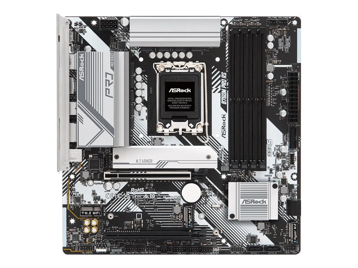 ASRock B760M Pro RS             1700 mATX HDMI/DP       DDR5 retail