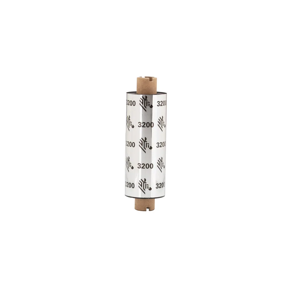 Zebra 3200 Wax/Resin Thermoband 74 m Schwarz – Bild 1