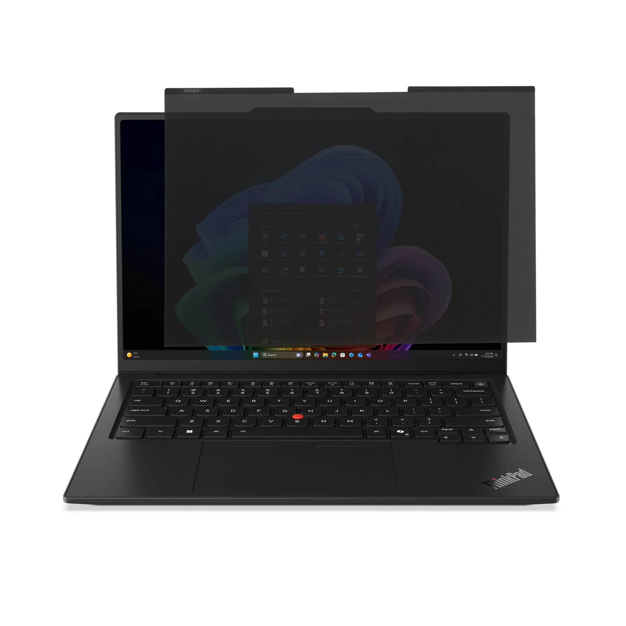 Lenovo 4Z11P81503 Blickschutzfilter 35,6 cm (14") Laptop Rahmenloser Blickschutzfilter – Bild 1