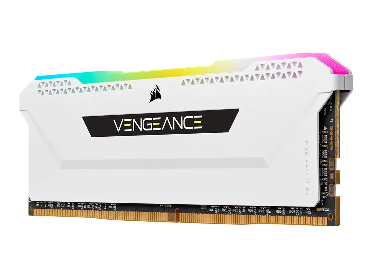 Corsair Vengeance RGB DDR4-3200 CL16 32 GB Kit (4x 8 GB) (CMH32GX4M4E3200C16W)
