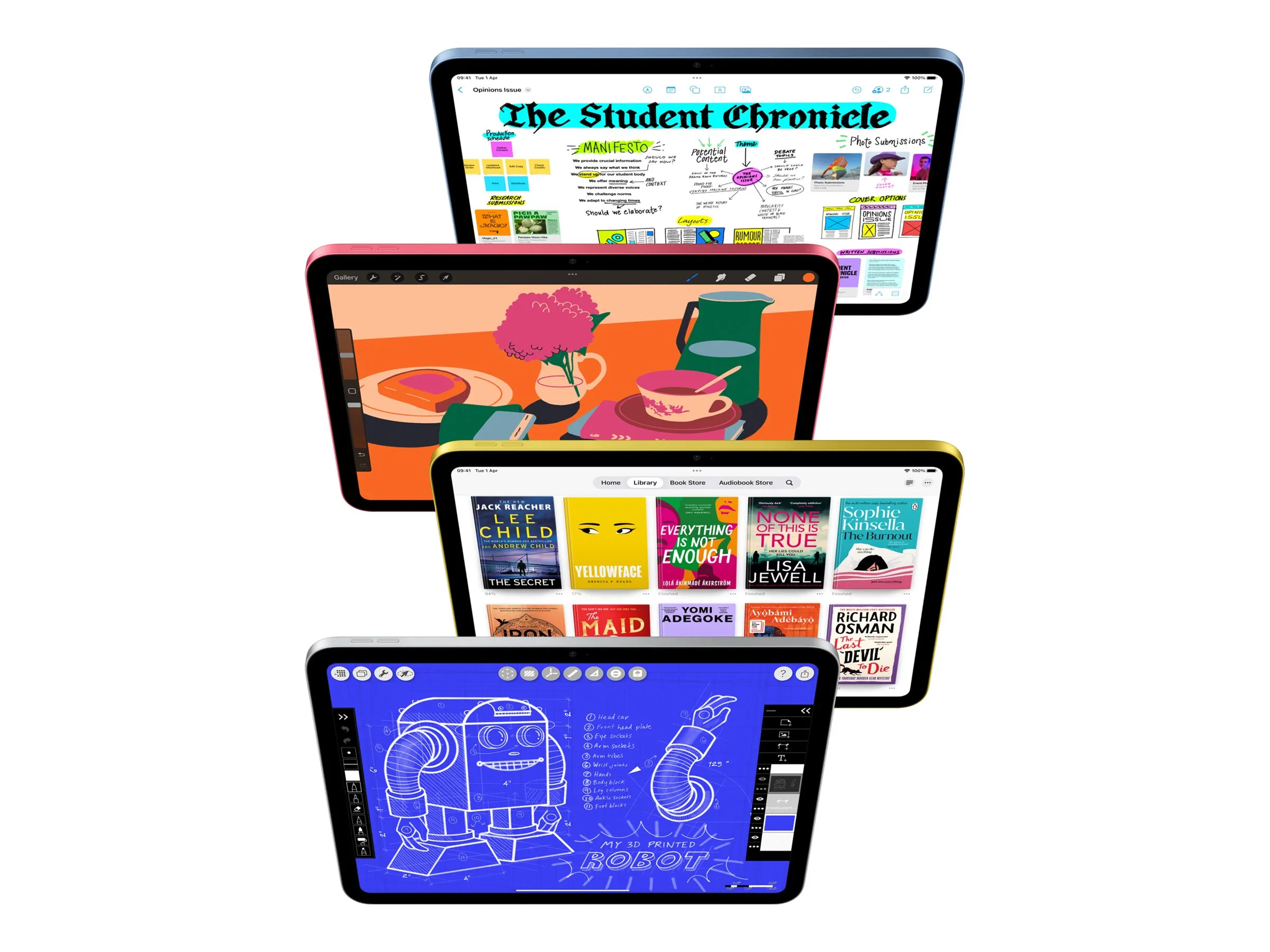 Apple iPad 11" WIFI 128GB (pink) 11.Gen iOS