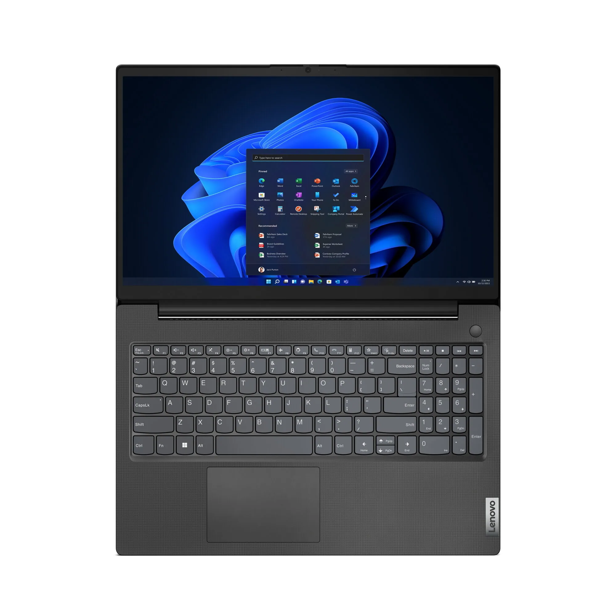 Lenovo V15 G4 AMN AMD Ryzen™ 5 7520U Laptop 39,6 cm (15.6") Full HD 16 GB LPDDR5-SDRAM 512 GB SSD Wi-Fi 5 (802.11ac) Windows 11 Pro Schwarz Deutsch – Bild 7