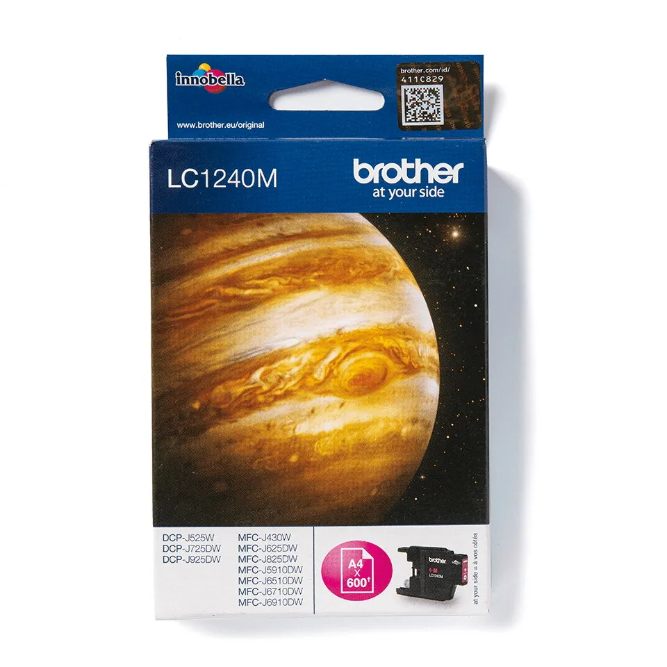 Brother LC1240M Druckerpatrone 1 Stück(e) Original Magenta – Bild 2