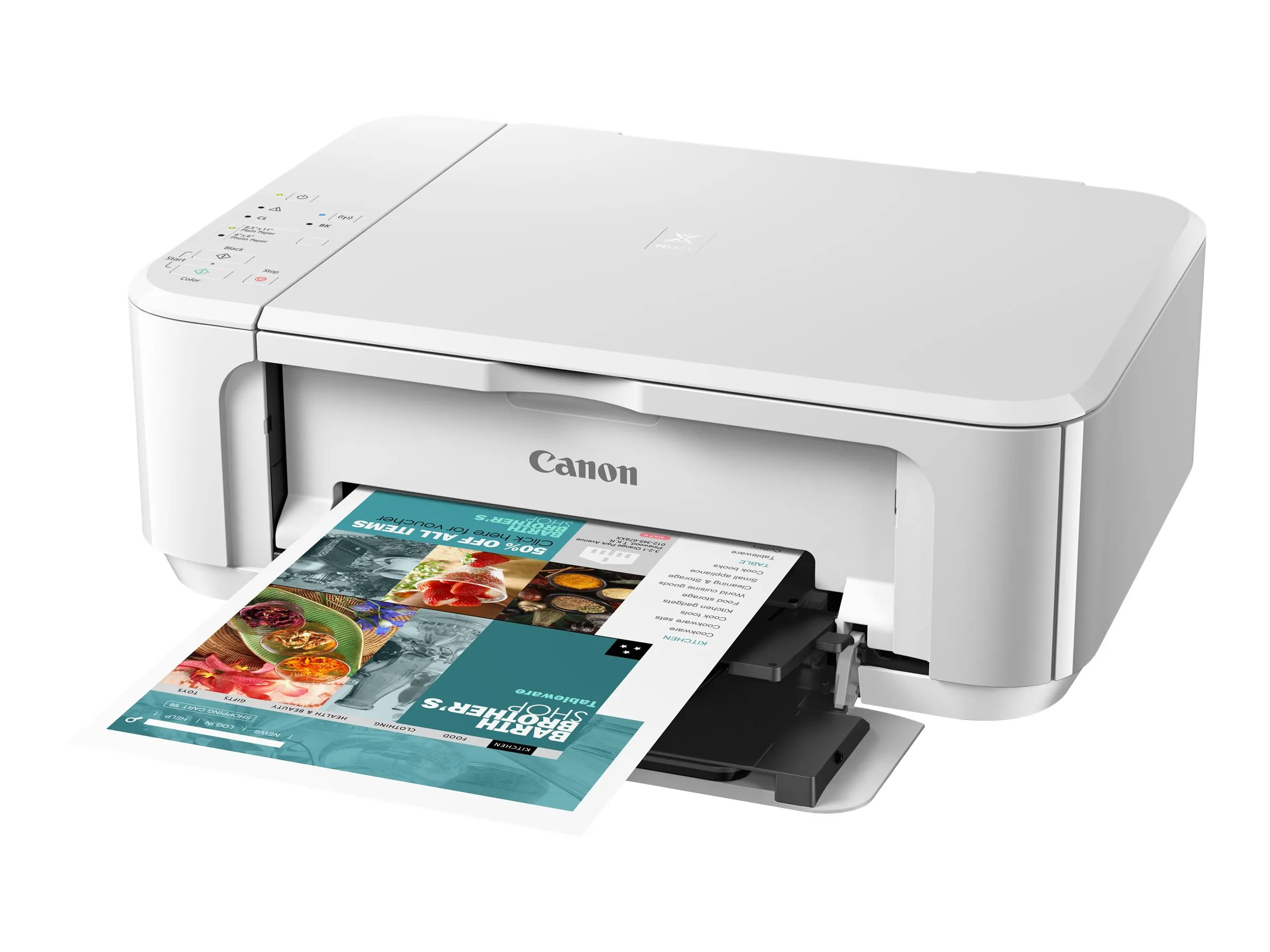 Canon PIXMA MG3650S Multifunktionssystem 3-in-1 weiss