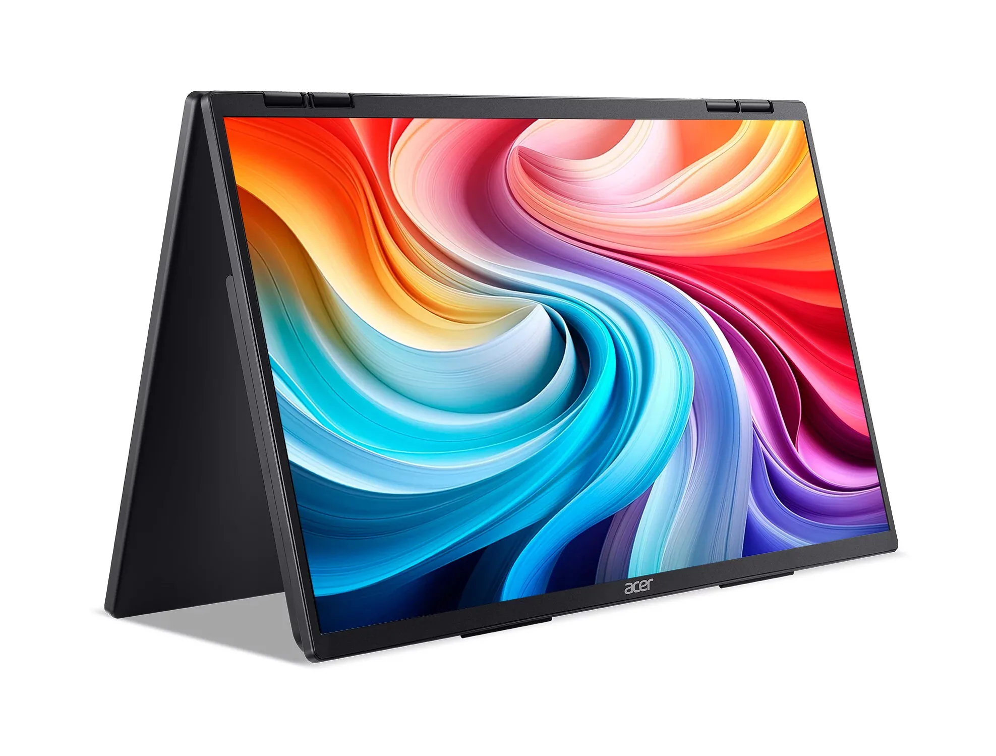 Acer PD243YEbmiuux Tragbarer Monitor Schwarz 60,5 cm (23.8") LCD 1920 x 1080 Pixel – Bild 2