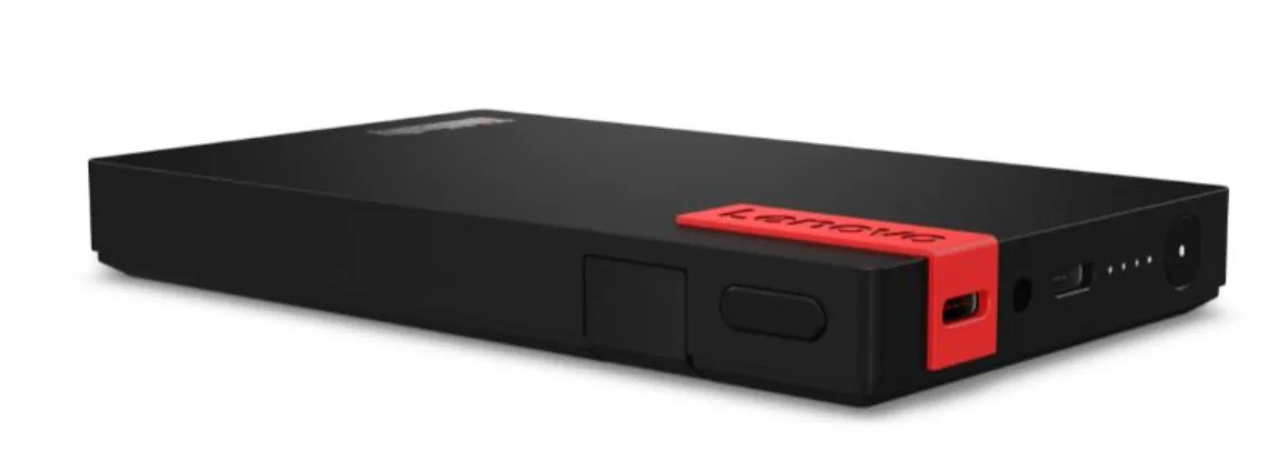 Lenovo ThinkReality A6 Dediziertes obenmontiertes Display 380 g Schwarz – Bild 3