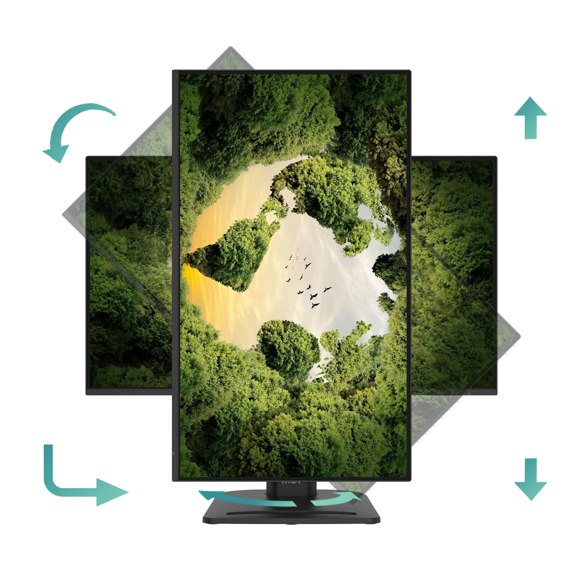 MSI Pro MP275PHGN E14 Computerbildschirm 68,6 cm (27") 1920 x 1080 Pixel Full HD LCD Schwarz – Bild 3