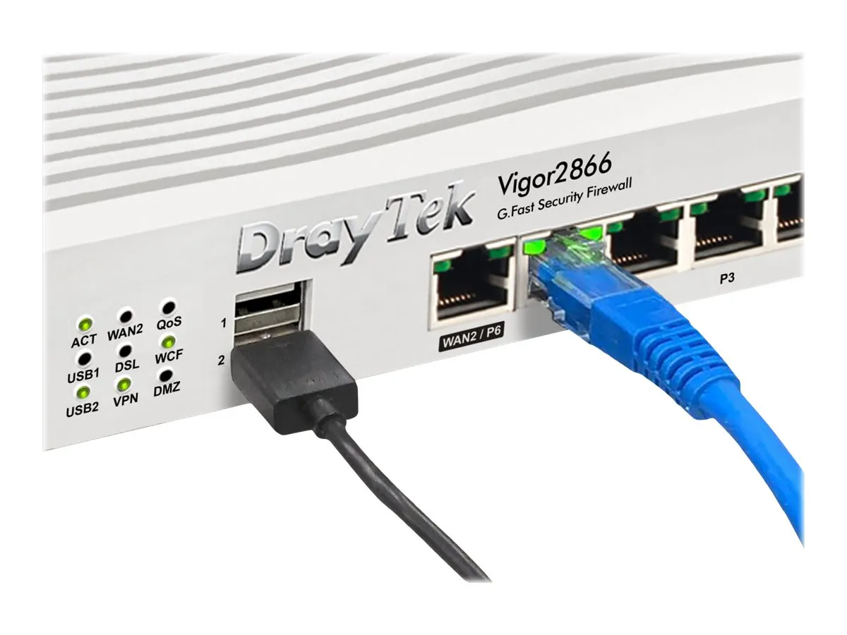 DrayTek Vigor 2866      VDSL2 Super V. ModemRouter m. G.Fast retail