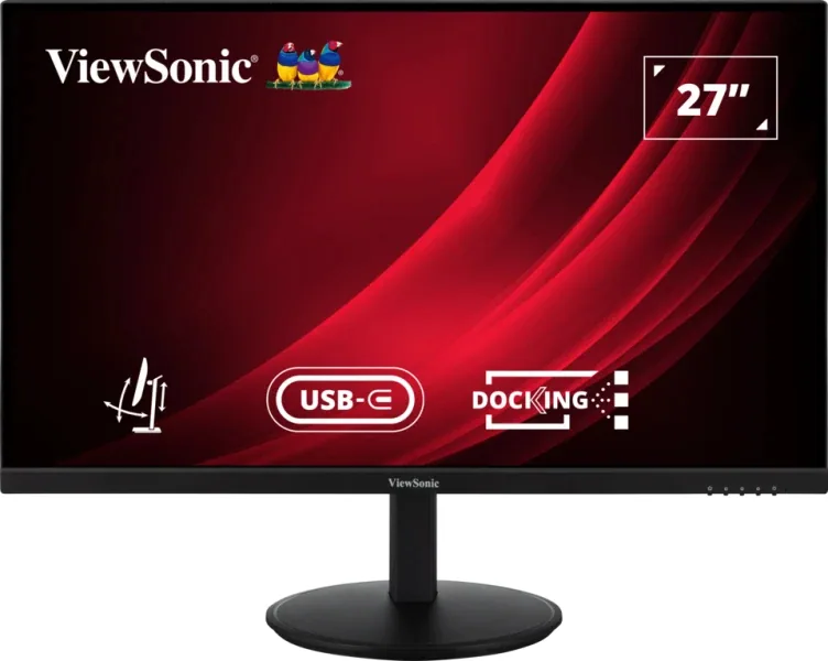 Viewsonic VG Series VG2709U-2K Computerbildschirm 68,6 cm (27") 2560 x 1440 Pixel Quad HD LED Schwarz – Bild 1