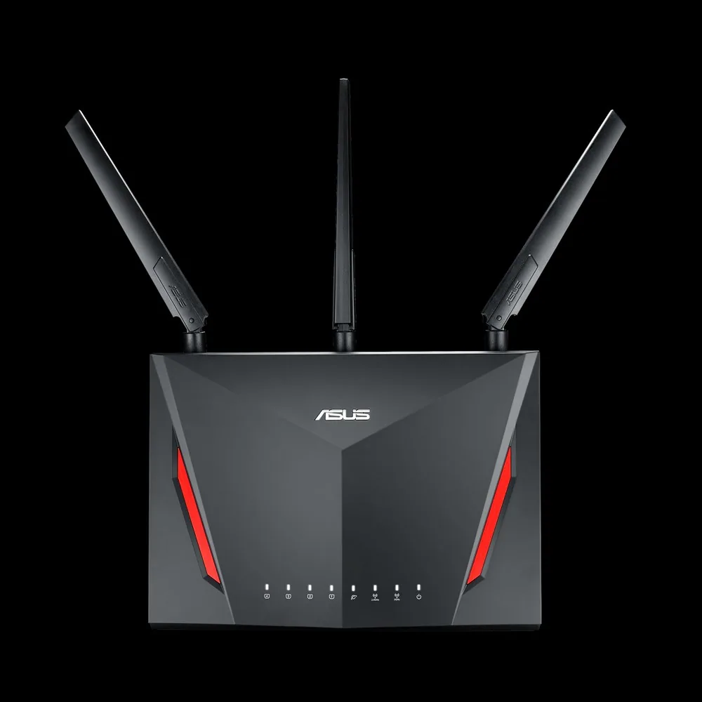 ASUS RT-AC86U WLAN-Router Gigabit Ethernet Dual-Band (2,4 GHz/5 GHz) Schwarz – Bild 6