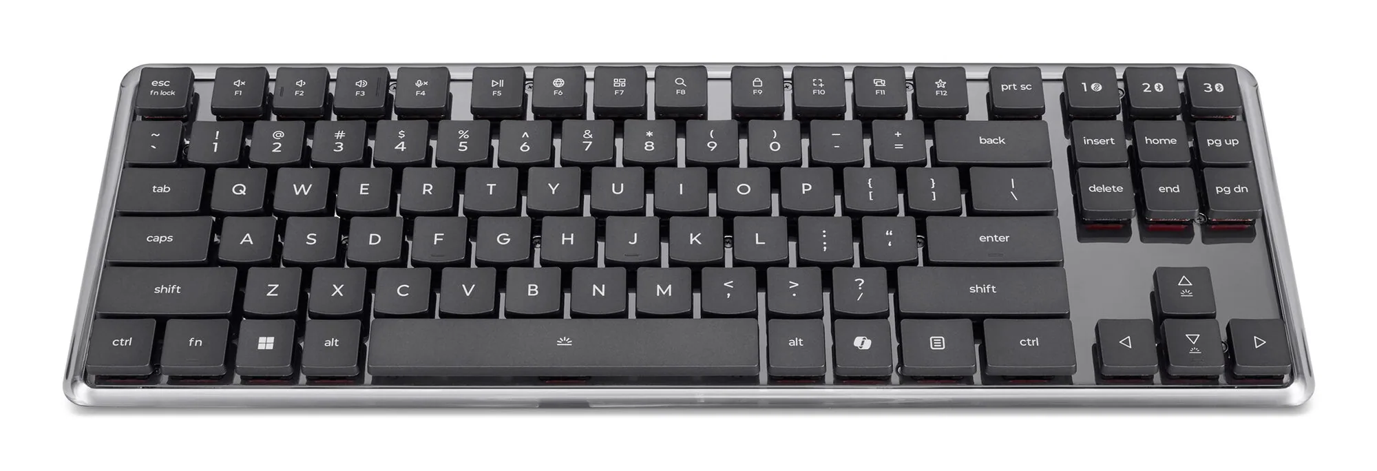 Lenovo 4Y41V37355 Tastatur Heimbüro USB + RF Wireless + Bluetooth Deutsch Grau – Bild 3