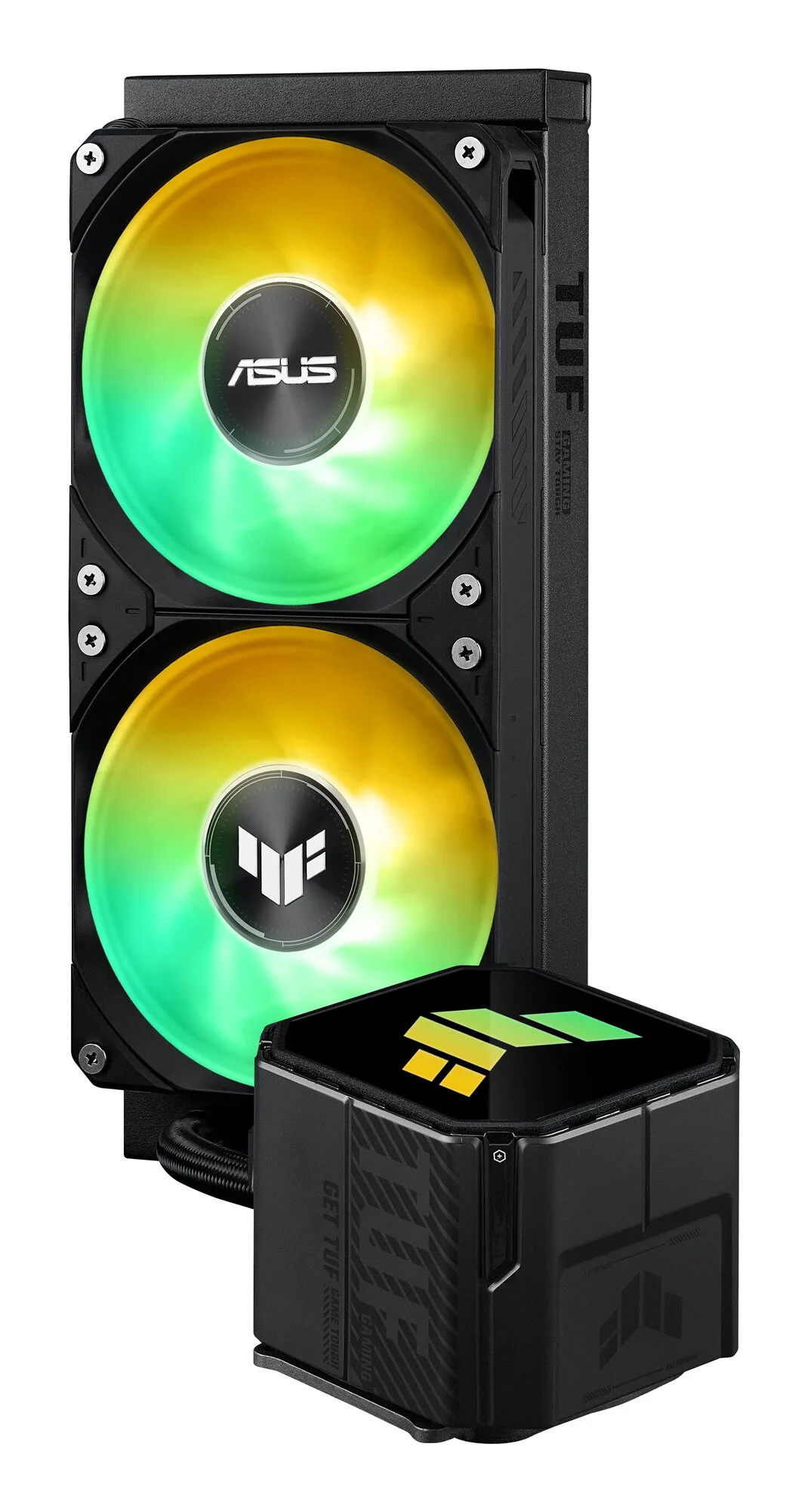 ASUS TUF GAMING LC III 240 ARGB Prozessor All-in-One-Flüssigkeitskühler 12 cm Schwarz – Bild 4
