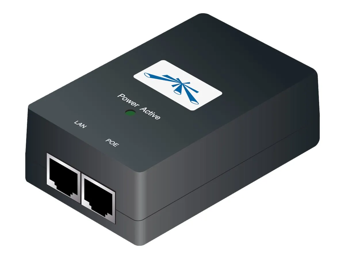 Ubiquiti POE Injector, 48VDC, 24W