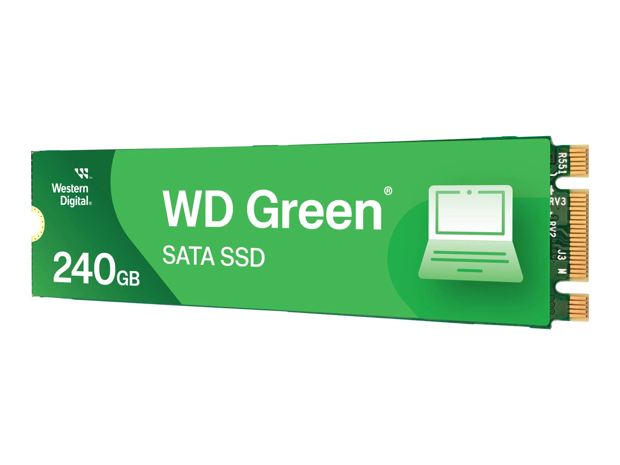 WD SSD M.2 2280 SATA3 intern Grün