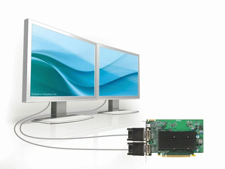 Matrox M9120 PCIe x16 GDDR2 – Bild 2