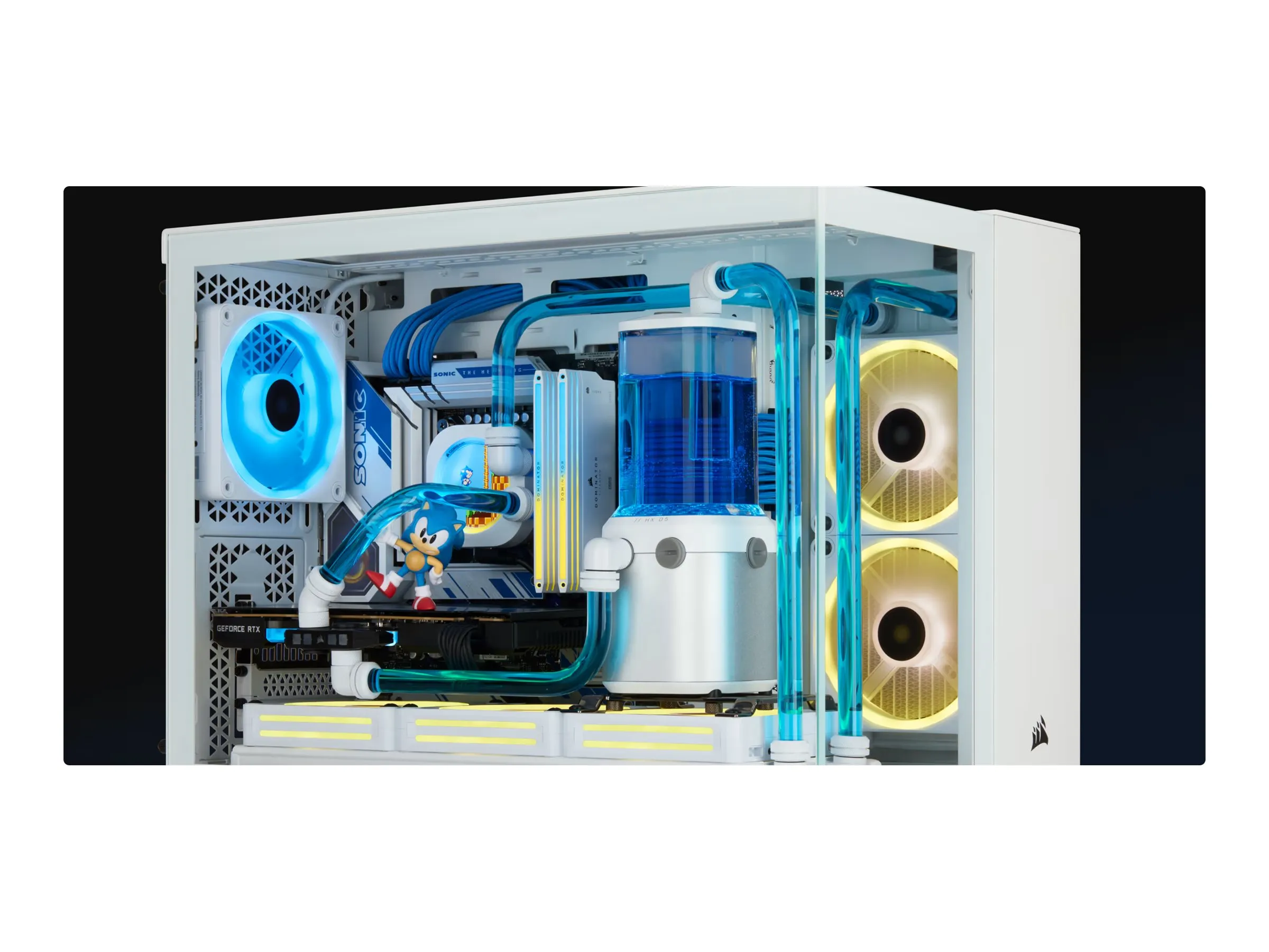 Corsair Geh mATX 2500X Link Tempered Glass