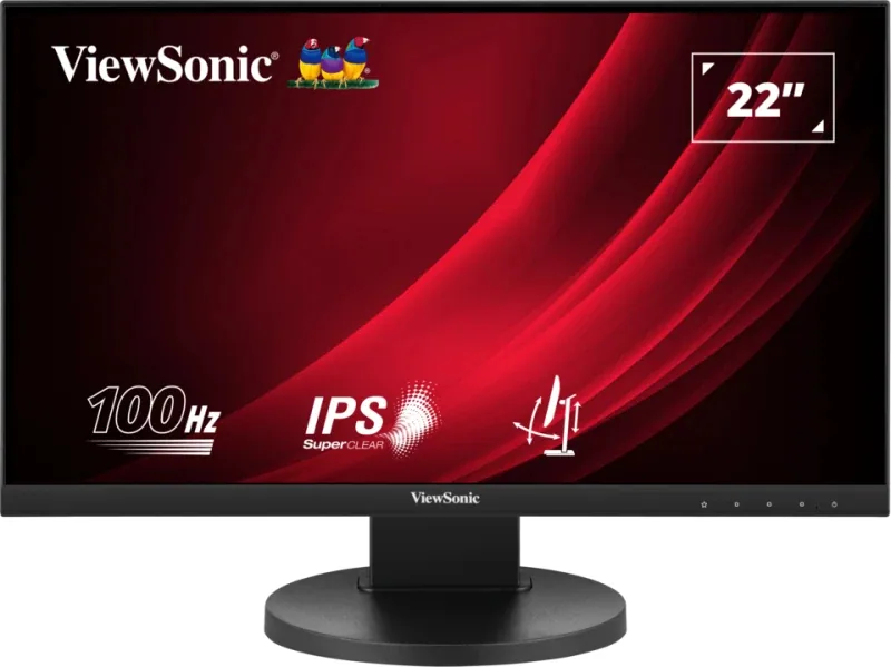 Viewsonic VG Series VG2208A Computerbildschirm 55,9 cm (22") 1920 x 1080 Pixel Full HD LED Schwarz – Bild 1