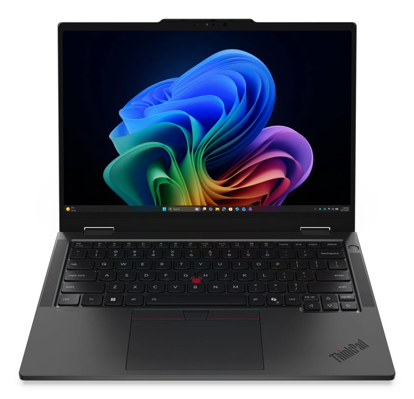 Lenovo ThinkPad T14s 2-in-1 Gen 2 Copilot+ PC Intel Core Ultra 5 325 Hybrid (2-in-1) 35,6 cm (14") Touchscreen WUXGA 16 GB LPDDR5x-SDRAM 512 GB SSD Wi-Fi 7 (802.11be) Windows 11 Pro Schwarz Deutsch – Bild 1